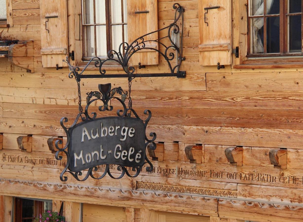 Auberge Le Mont-Gele Iserables Zewnętrze zdjęcie